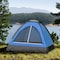 Wakeman 2 Person Camping Tent with Rain Fly and Bag - Lightweight Outdoor Tent by Outdoors Blue 80-170T - alternate 3